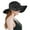 Black, variant on Prolriy Kenntucky Derby Hats for Women Summer Dress Hat Wide Leaf Flower Bridal Shower Hat Sun Hats Beach Hat Sun Hats for Women Fascinators Hats for Women Beige