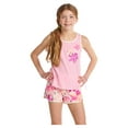 thumbnail image 4 of Justice Girls Graphic Tank Set, 3-Piece Pack, Sizes XS(5/6)-XL Plus(16/18 Plus), 4 of 10