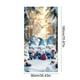 thumbnail image 3 of 35 X 71 Inch Christmas Door Cover - Christmas Day Door And Wall Decoration - Festival Party Decoration, 3 of 6