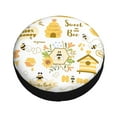 thumbnail image 2 of Kdxio Spare Tire Cover for RV Trailer, Waterproof Wheel Cover,Camper Spare Tire Cover Fit for Rv SUV Truck Travel Trailer 15 inch-Farm Bee Cute Honey, 2 of 8