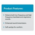 thumbnail image 5 of Equate Dual Frequency Stethoscope for Home Use, Pediatric and Adult Use, Lightweight, Dual-Head, 5 of 10