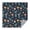 Pioneer Flower Floral-2, variant on Pioneer Flower Floral Print Pattern Square Tablecloth, Waterproof Wipeable Spillproof Washable Table Cover for Home Kitchen Party Decor, 42"x42"