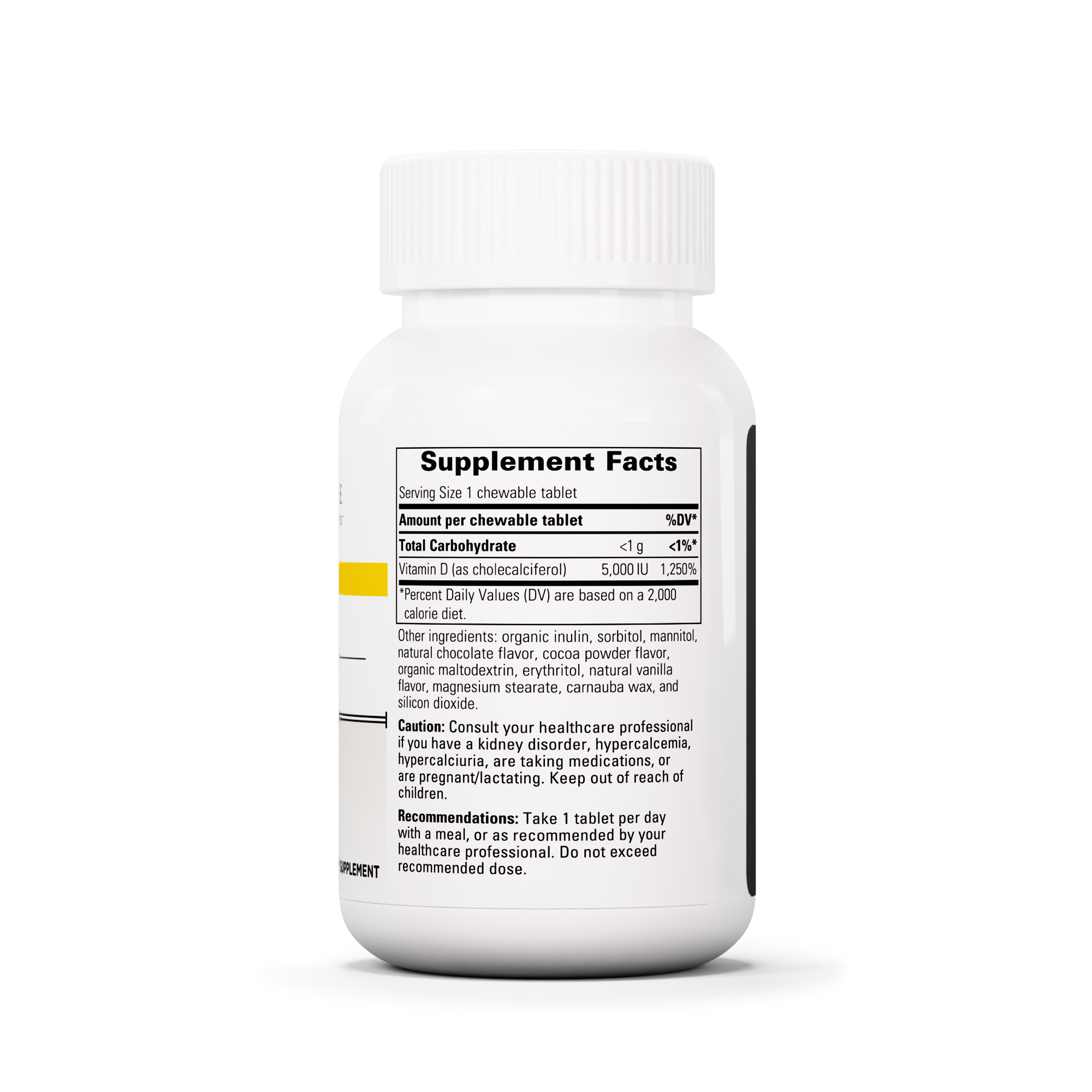 Integrative Therapeutics Vitamin D3 125 mcg, Bone & Immune Support,* 90 Count (90 Servings)