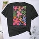 thumbnail image 5 of Fiudx Ofertas Flash Artículos En Oferta Blusas con Estampado de Flores Pequeñas para Mujer Top de Manga Corta con Cuello Redondo, 5 of 5