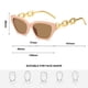 thumbnail image 2 of Gafas de sol modernas retro con montura gruesa y ala ancha, fabricadas en PC, 2 of 5