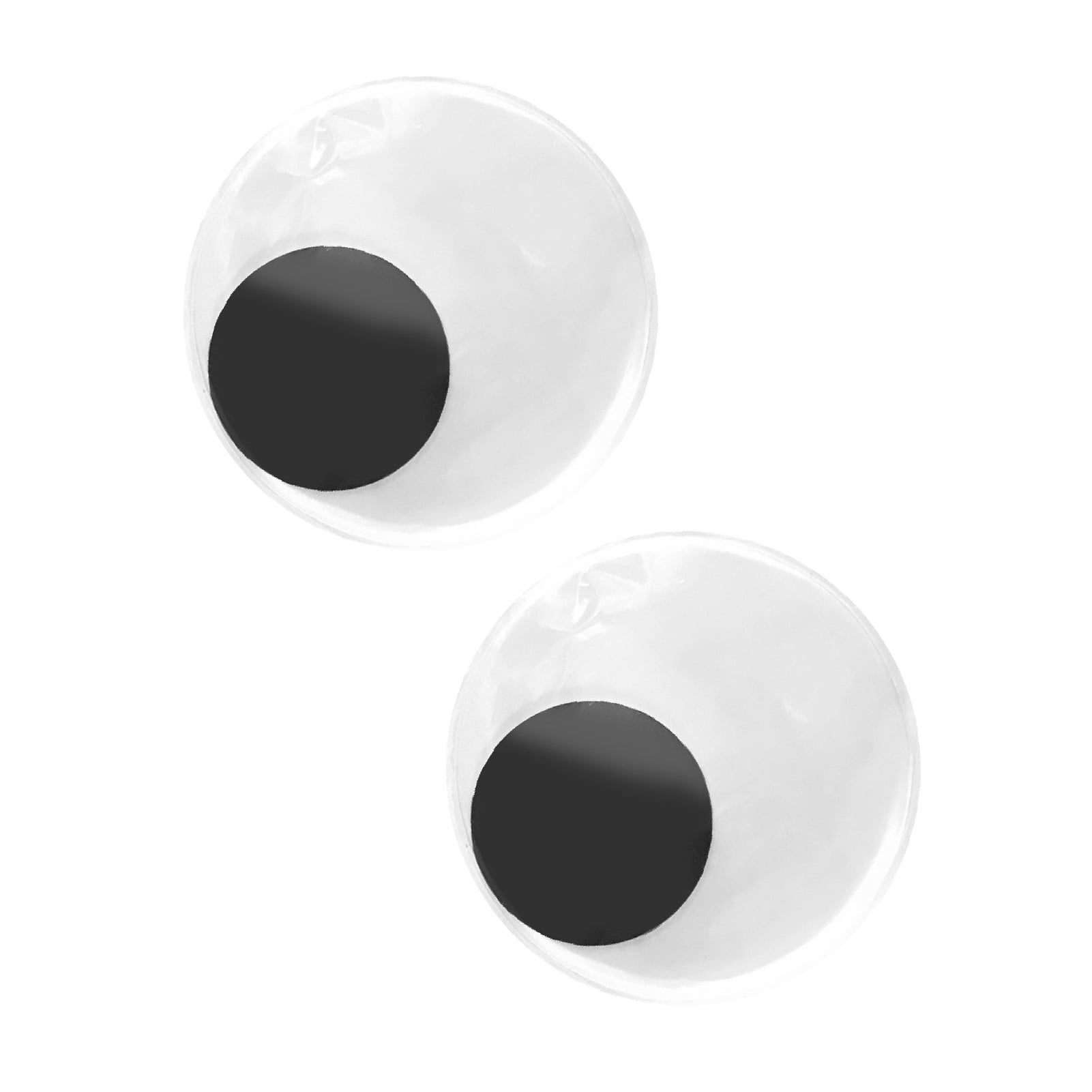 2000-Piece Googly Eyes Assortment - 8 Sizes (6mm To 30mm), Self-Adhesive, Black & White Wiggle Eyes For Crafts