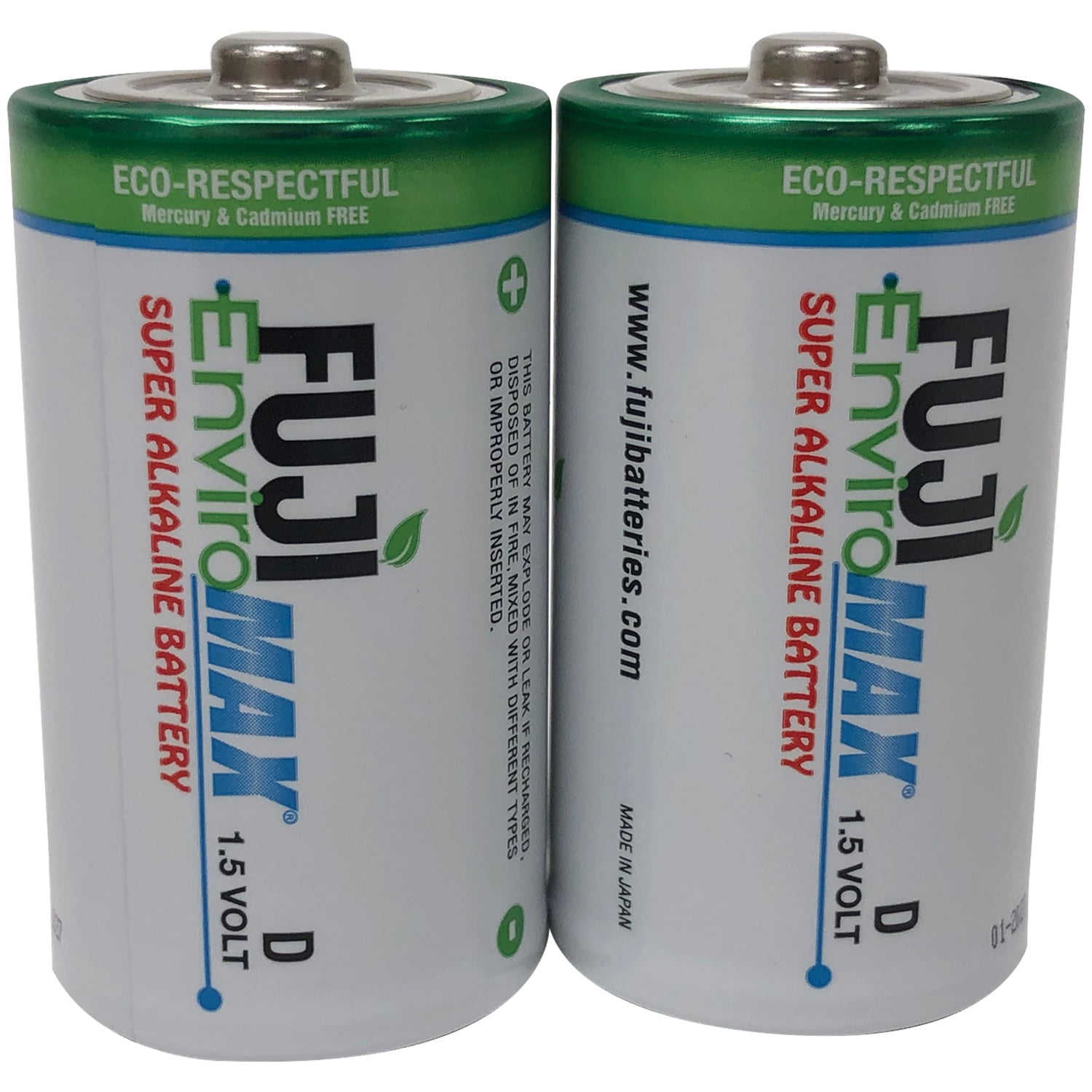 Fuji 4100bp2 Enviromax D Super Alkaline , 2 Pk