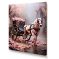 thumbnail image 2 of Designart "Romantic Journey With The Wedding Cart I" Old American Cart Canvas Prints, 2 of 7