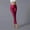 Hot Pink, variant on Women's Winter Trousers,Comfortable Pants for Women Pants Women Solid Color Shiny Fabric Slim Outer Wear Full Length Leisure Sports Pant