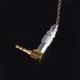 thumbnail image 5 of MMCX Cable de auriculares de cobre puro Chapado en plata para Shure SE215 SE535 SE846 Black Bend, 5 of 8