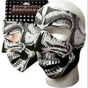 Skull Neoprene Full Face Mask Nose Mouth Vent Snow