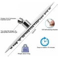 thumbnail image 5 of Ultra-Thin Design Stainless Steel Shower Head, High-Grade Stainless Steel Offers Rust Resistance and Anti-Oxidation Protection, 5 of 5