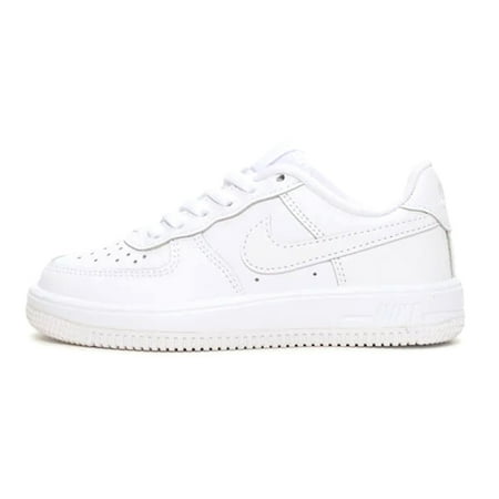 Little Kid's Nike Air Force 1 Low Lace White/White-White-White (IF1673 100) - 2