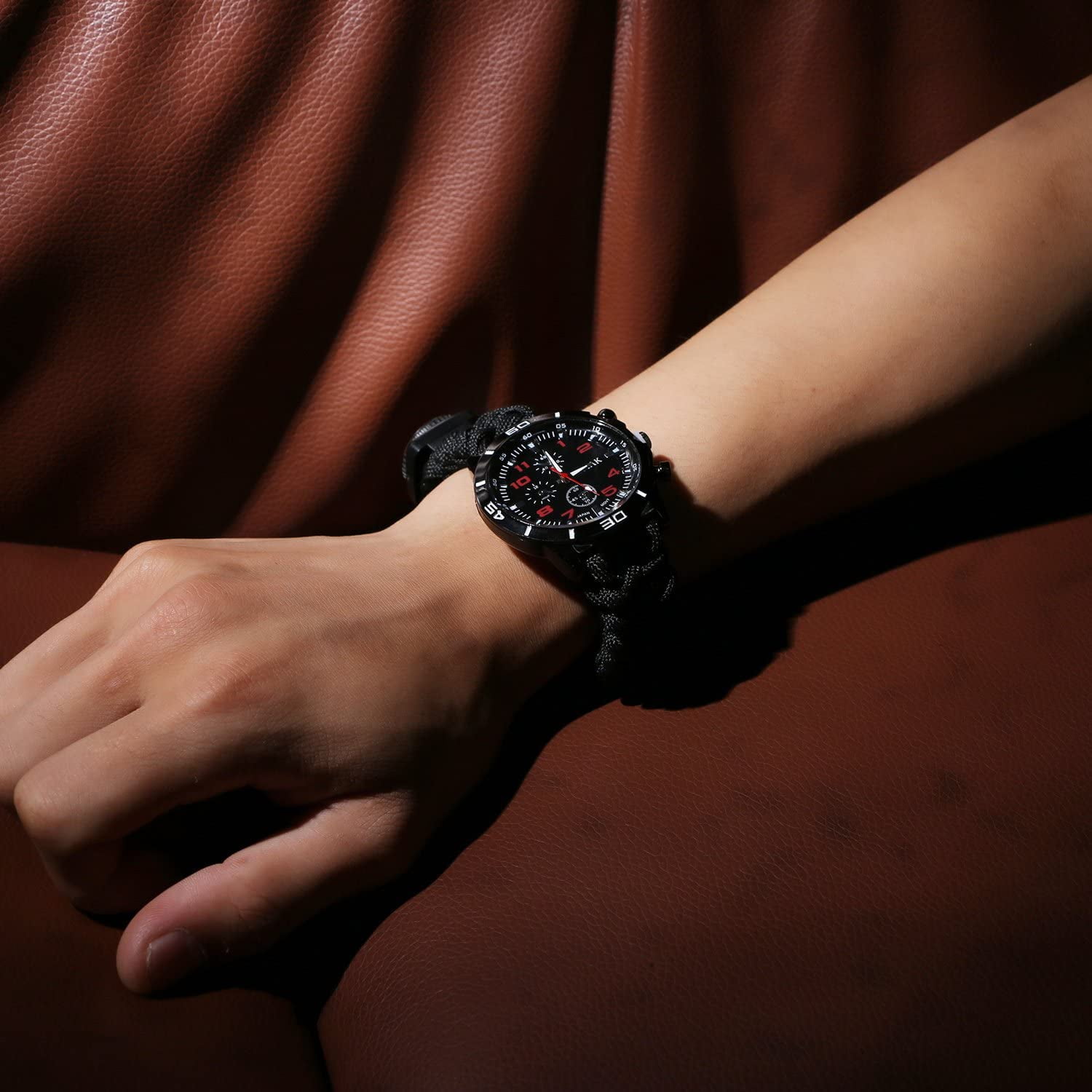 VONTER Survival Bracelet Watch Men Women Emergency