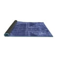 thumbnail image 2 of Ahgly Company Indoor Rectangle Abstract Blue Modern Area Rugs, 2' x 3', 2 of 4