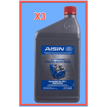 3 Quarts Automatic Transmission Fluid for Acura Honda Isuzu Saturn Mpn # ATFDW1
