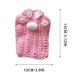 thumbnail image 2 of Regalos para Gatos Pata de Gato Guantes de Ganchillo Hechos a Mano Medio Dedo Tejido de Invierno Guantes Pata de Gato, 2 of 5