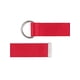thumbnail image 2 of Cinturón de doble anillo en D para damas, cinturón de lona de color sólido, cinturones ajustables para la cintura, talla única, rojo, 2 of 5