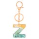 thumbnail image 1 of Bolso Llavero Letra A-Z JShteea Monederos Charm Accesorios Regalo Verde, 1 of 9