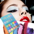 thumbnail image 3 of SIfdSeng Neon Eye Shadow Makeup 15 Color High Pigment Rainbow Eye Shadow Makeup Tray Gift Colorful Powder Long Lasting Waterproof Eye Shadow Blue Eyeshadow Crayon, 3 of 8