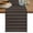 Dark Chocolate, Espresso, Walnut, Bronze, variant on Sage Green Striped Table Runner 70 Inches Long,Farmhouse Vintage Green Stripes Cotton Linen Table Runners Dresser Scarves,Fabric Tabletop Scarf Furniture Cover for Home Dinner Party 13"x70"