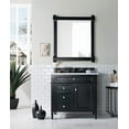 thumbnail image 5 of James Martin Furniture 650-V36-BNM-3OCAR 36 in. Brittany Burnished Mahogany Single Bathroom Vanity with 3 cm Carrara White Top & Oval Sink, 5 of 6