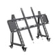 thumbnail image 1 of Soporte de TV móvil de baja altura, carrito para de piso, ahorro de espacio, estable, ángulo de visión ajustable para salas de reuniones, conf 55 pulgadas a 85 pulgadas, 1 of 8