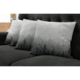 thumbnail image 2 of Ambesonne Forest Throw Pillow Cover 4 Pack, Wilderness Theme Foliage, 16", Pale Grey Dark Grey, 2 of 6