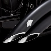Vance & Hines Black Big Radius Exhaust System (46377)