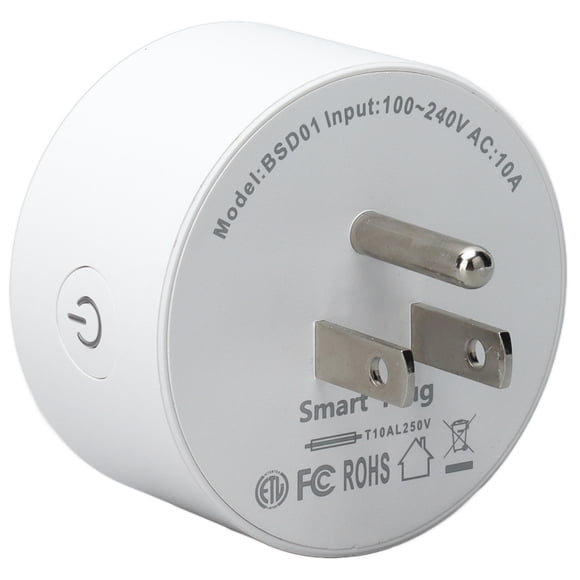 Smart WiFi Outlet, WiFi Smart Plug Easy To Use Safe Remote Control Multiple Guarantees Mini With Timer Function For Home Appliances