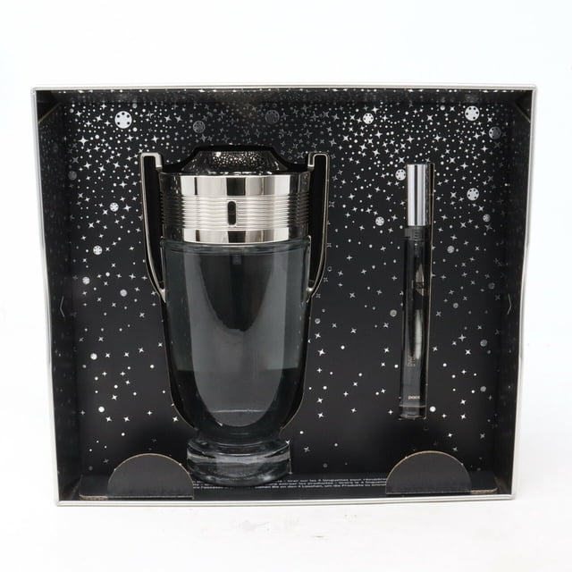 Paco Rabanne Invictus 2pc Gift Set For Men 200ml EDT + 10ml EDT Travel Spray