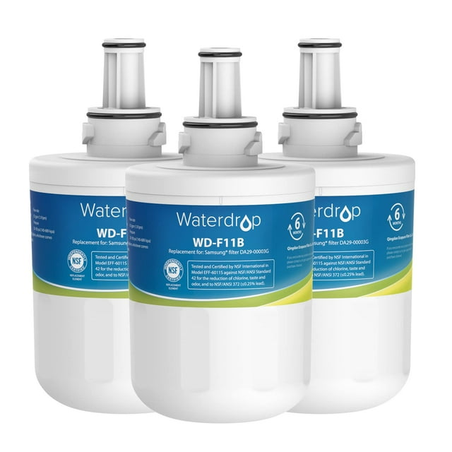 Filtro de agua para refrigerador Waterdrop DA29-00003G para Samsung