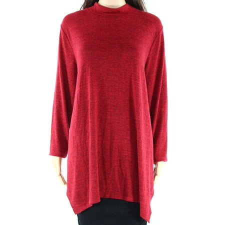 Style & Co. - STYLE&CO. NEW Red Women's Size 1X Plus Knit Pull-Over ...