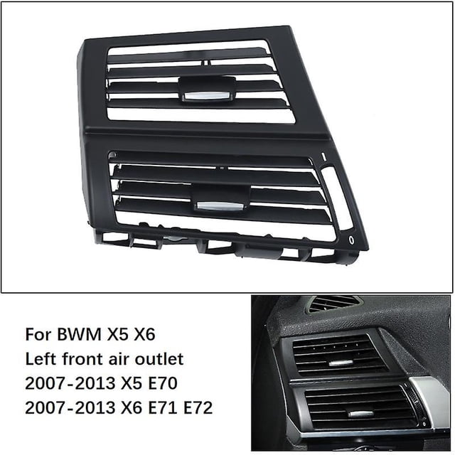 Ruili143 Front Rear Ac Conditioner Fresh Air Vent Outlet Cover Panel Replacement For Bmw X5 X6 E70 E71 E72 2007-2013 64229220101