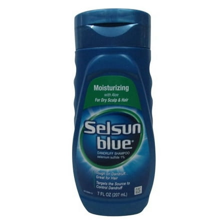 Selsun Blue Dandruff Shampoo, Moisturizing Treatment - 7 Oz
