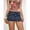 Medium Wash, variant on Womens Low Rise Fitted Mini Denim Skirt Medium Wash