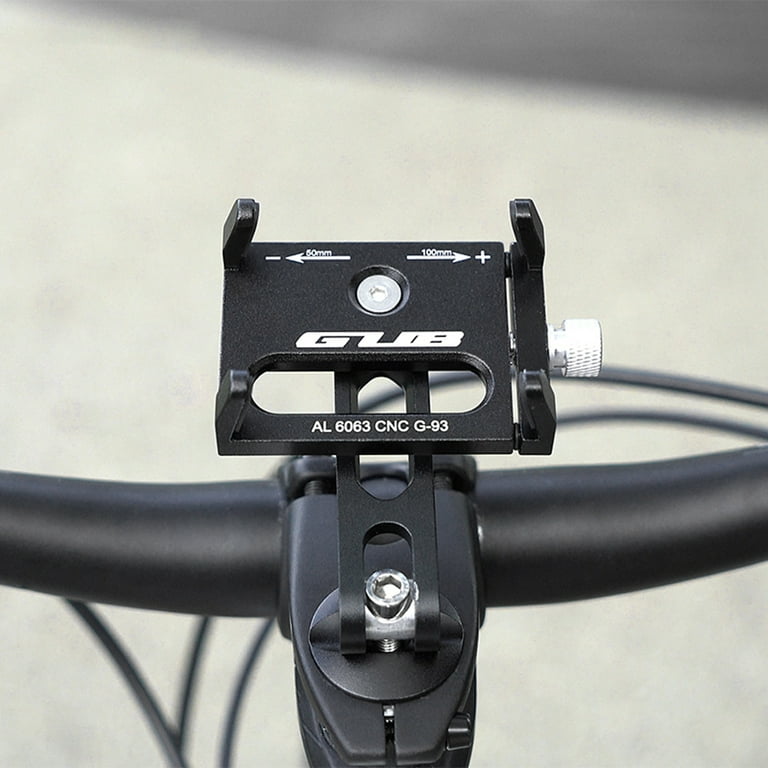 GUB Bike Stem Phone Mount slip Adjustable Aluminum Phone Holder