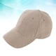 thumbnail image 3 of BRIGHTFUFU 1 gorra de béisbol de pana con visera a la moda, sombrero de bloque solar ajustable para viajes deportivos al aire libre (beige), 3 of 7
