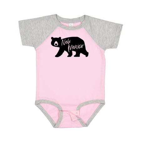

Inktastic New Mexico Black Bear Silhouette Gift Baby Boy or Baby Girl Bodysuit