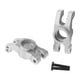 thumbnail image 1 of 2 bujes de rueda trasera para coche RC 1:14, conjunto de dirección RC, herramienta de repuesto resistente para hobby Plata, 1 of 9