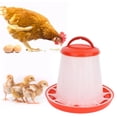 thumbnail image 2 of Suministros de Alimentación Amonsee Bol para beber pollo rojo + blanco, 2 of 8