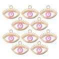 thumbnail image 1 of 10 unids malvados ojos encantos aleación ojo encanto perlas bricolaje joyería haciendo accesorios, 1 of 6