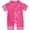 Hot Pink, variant on purcolt Newborn Baby Pajamas Short Sleeve Button Down Long Sleeve Onesie Pjs Soft Sleepwear One Piece Jumpsuits Outfit