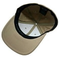 thumbnail image 4 of Hurley Men's Hat Micro Icon Embroidered Stretch Flex Fit Cap in Khaki (Large/X-Large, Khaki), 4 of 4
