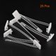 thumbnail image 2 of Clips de Cable Adhesivos Ajustables Blancos de 91x8mm Organizador de Cables para Cableado Eléctrico Paquete de 25, 2 of 5