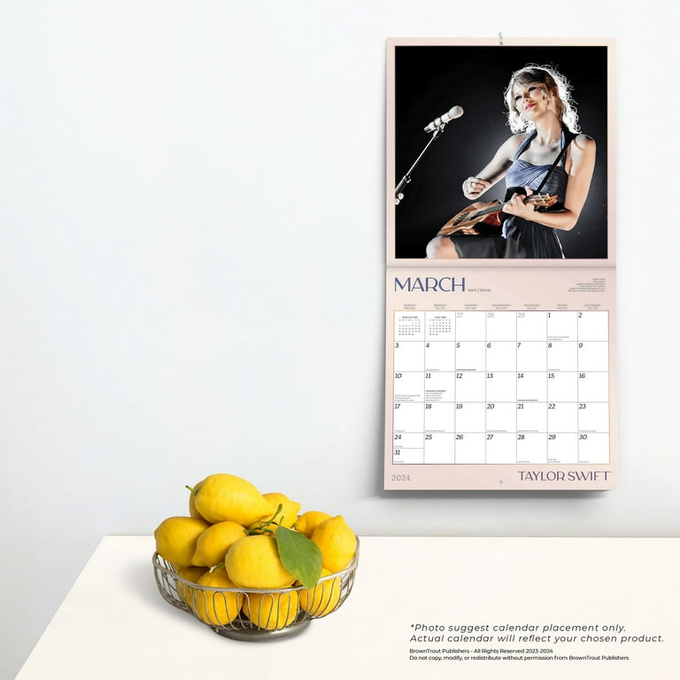 Taylor Swift 2024 Wall Calendar 