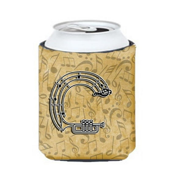 Letter C Musical Instrument Alphabet Can & Bottle Hugger