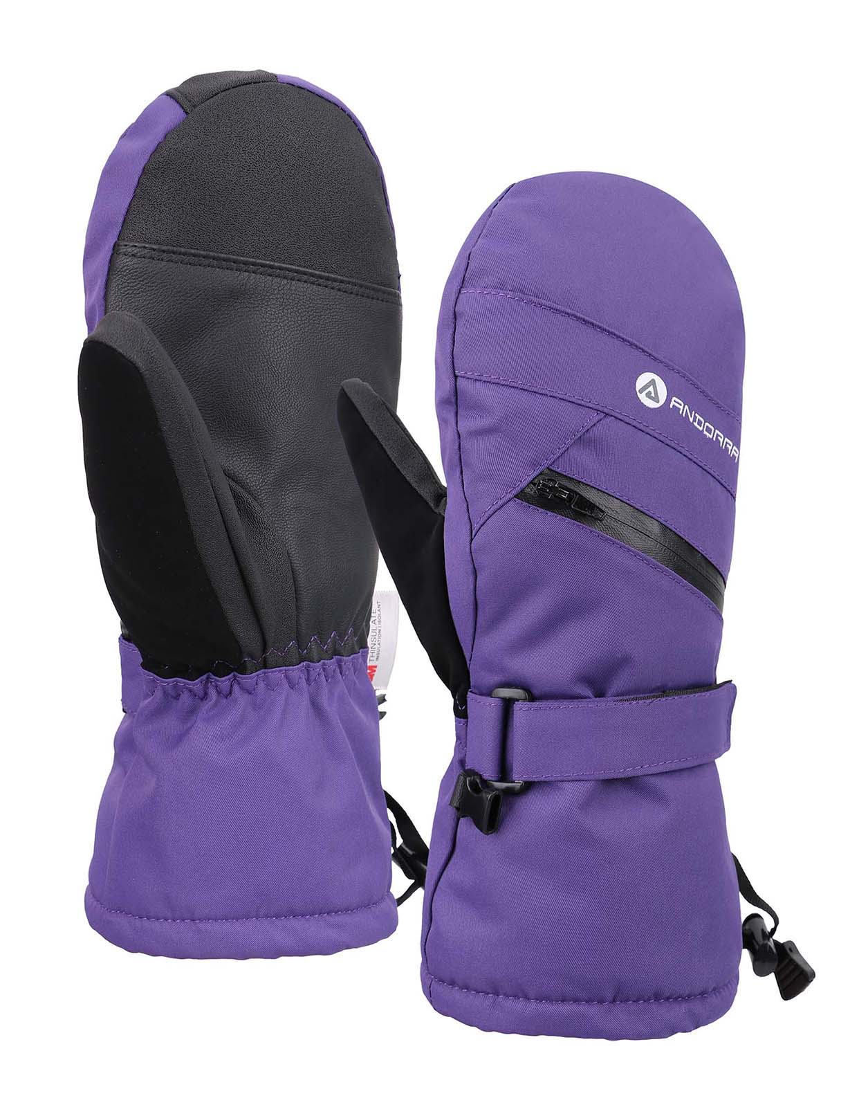 Women's C100 3M Thinsulate Water Resistant Ski Gloves Snow Mittens