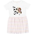 thumbnail image 3 of Inktastic I'm Five-cowgirl Riding Horse Birthday Girls Toddler Dress, 3 of 5