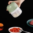 thumbnail image 3 of Molinillo de ajo eléctrico, prensa de ajo, procesador de alimentos complementarios, mini licuadora de puré de ajo inalámbrica, herramienta para sacar ajo, 3 of 5
